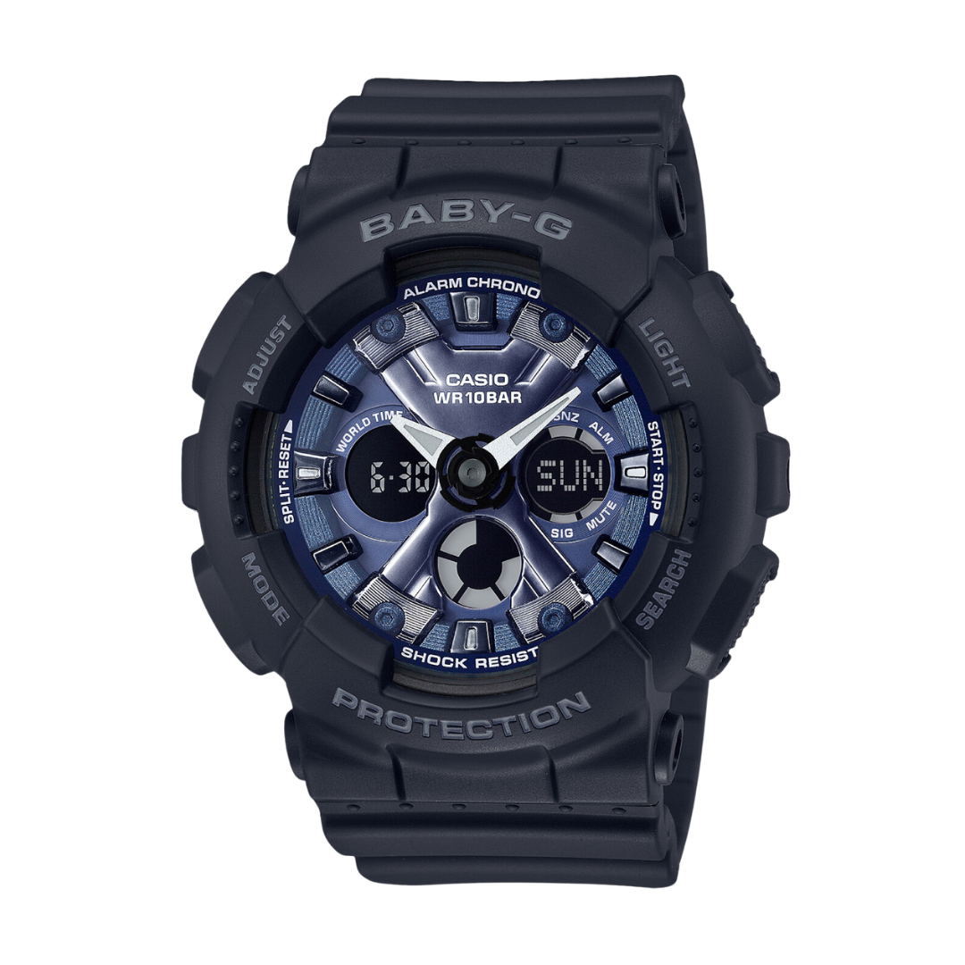 CASIO BABY-G BA-130-1A2DR ANALOG-DIGITAL BLACK WATCH