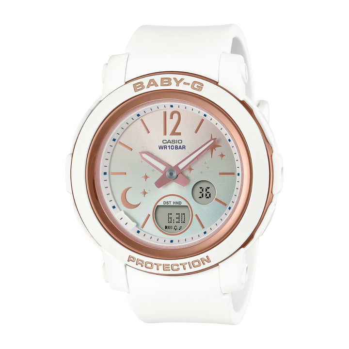 CASIO BABY-G BGA-290DS-7ADR WHITE WOMEN WATCH