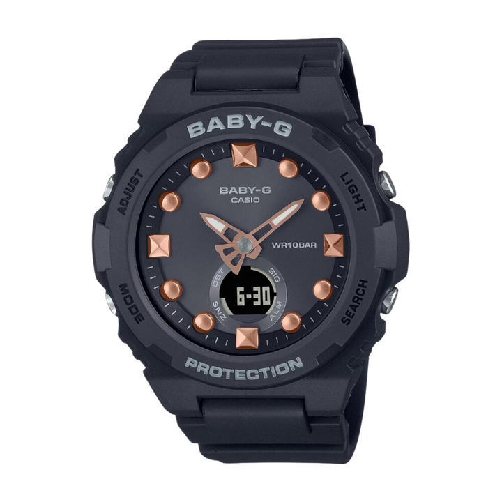 CASIO BABY-G BGA-320-1ADR BLACK WOMEN WATCH