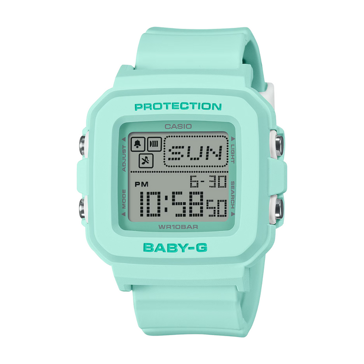 CASIO BABY-G BGD-10-3DR DIGITAL GREEN WOMEN WATCH