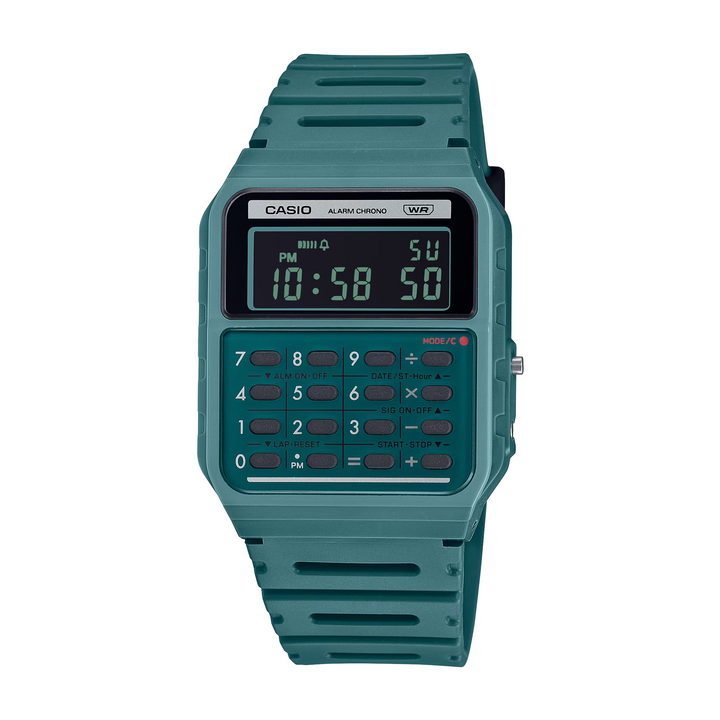 CASIO GENERAL CA-53WB-3BDF DIGITAL CALCULATOR MEN WATCH