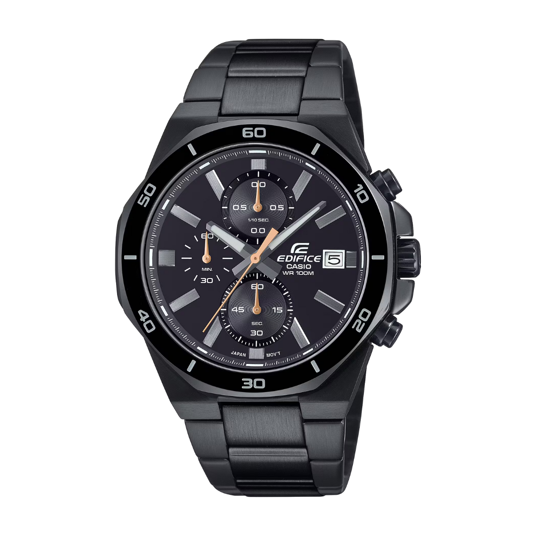 CASIO EDIFICE EFV-640DC-1AVUDF STANDARD CHRONOGRAPH MEN WATCH