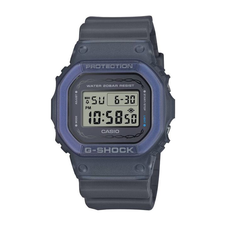 CASIO G-SHOCK DW-5600RS-8DR STANDARD DIGITAL BLACK WATCH