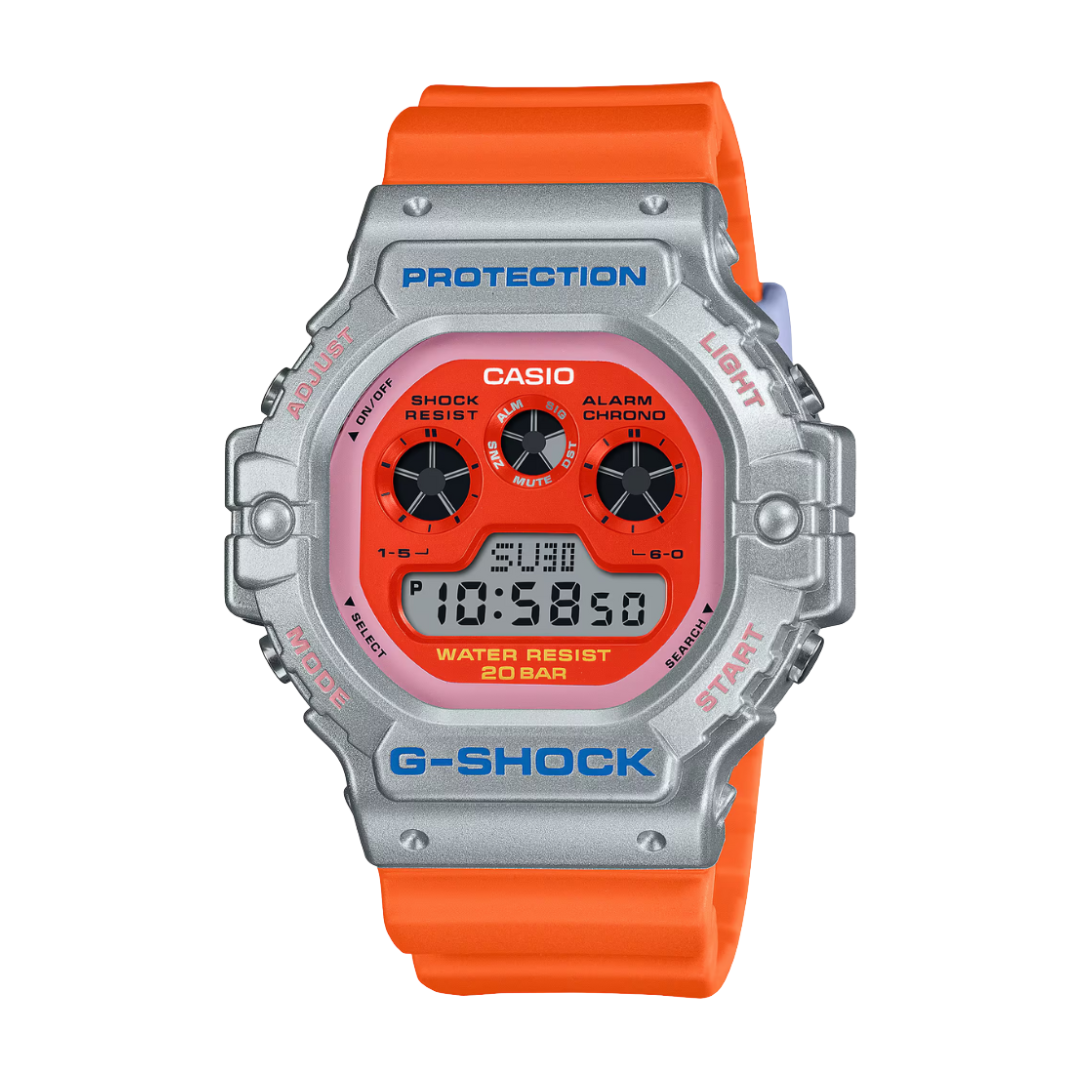 CASIO G-SHOCK DW-5900EU-8A4DR ORANGE MEN WATCH