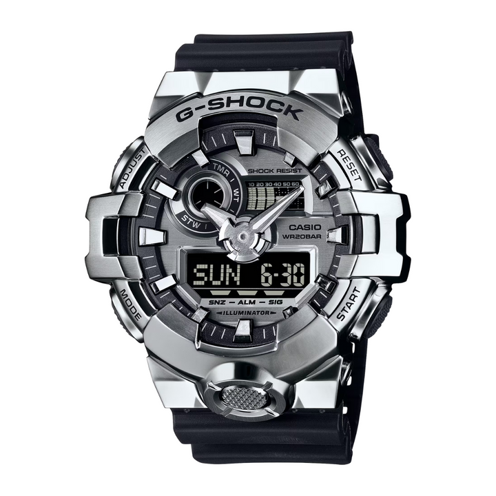 CASIO G-SHOCK G-STEEL GM-700-1ADR 700 SERIES ANALOG-DIGITAL MEN WATCH