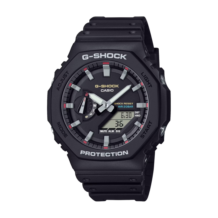 CASIO G-SHOCK GA-2100RL-1ADR STANDARD ANALOG-DIGITAL BLACK MEN WATCH