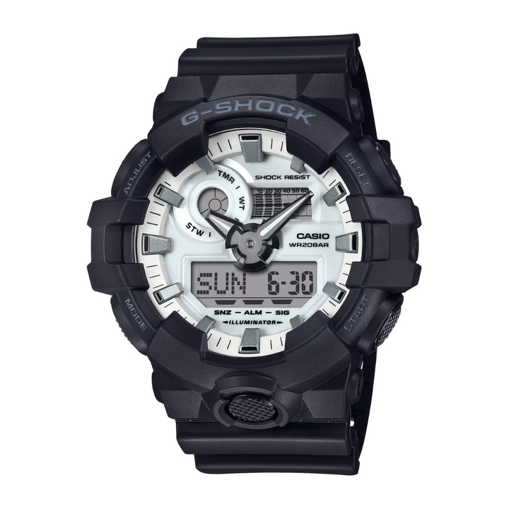 CASIO G-SHOCK GA-700WD-1ADR STANDARD ANALOG-DIGITAL BLACK WATCH