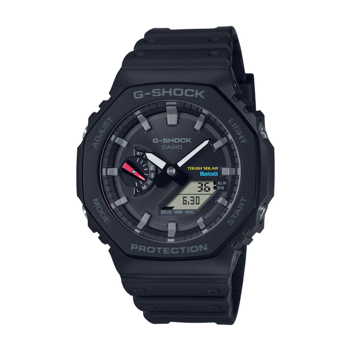 CASIO G-SHOCK GA-B2100-1ADR SOLAR ANALOG-DIGITAL BLACK WATCH