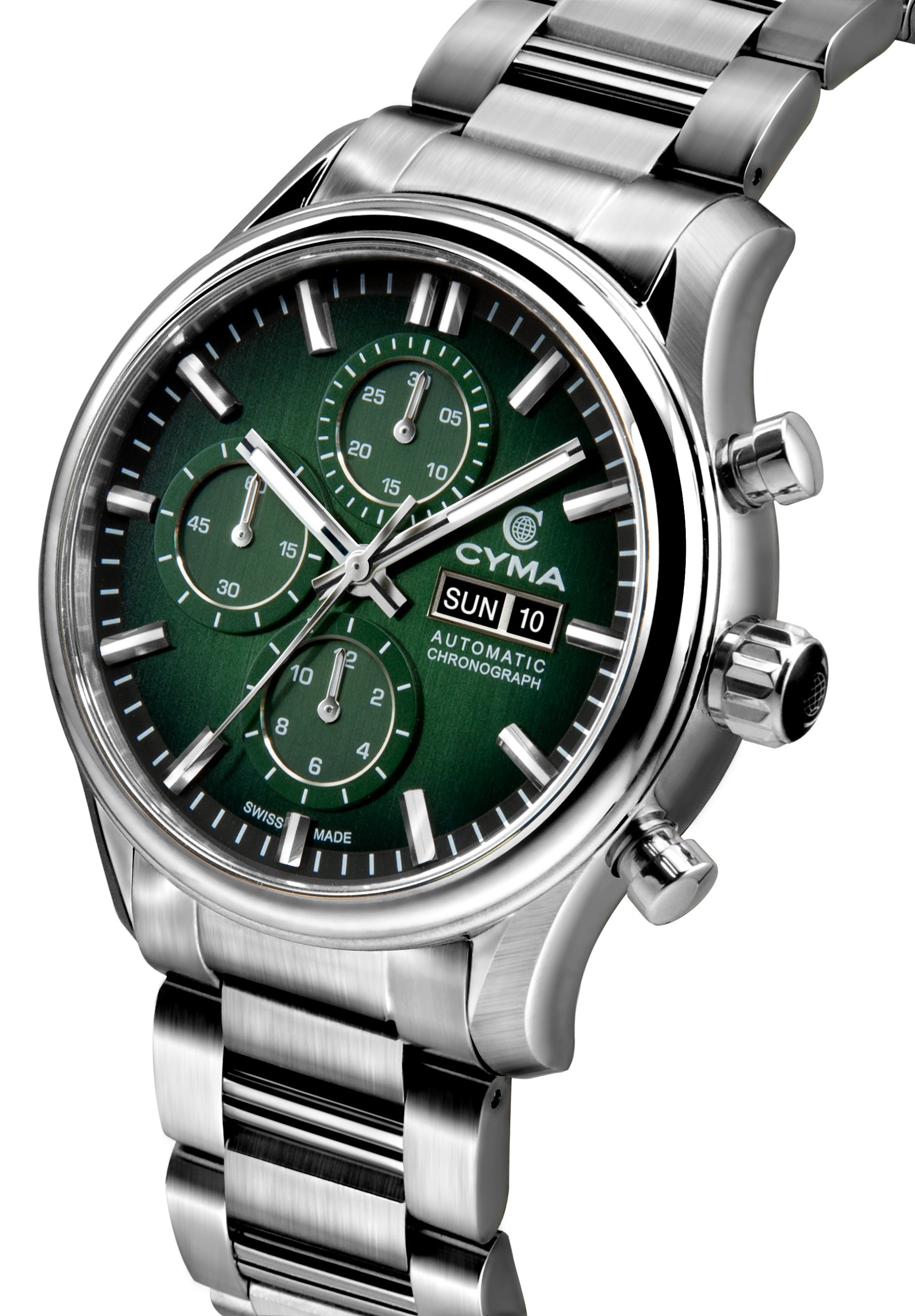 Cyma 2024 chronograph watch