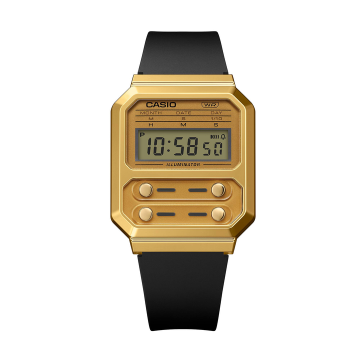 CASIO GENERAL VINTAGE A100WEFG-9ADF DIGITAL GOLD WOMEN WATCH