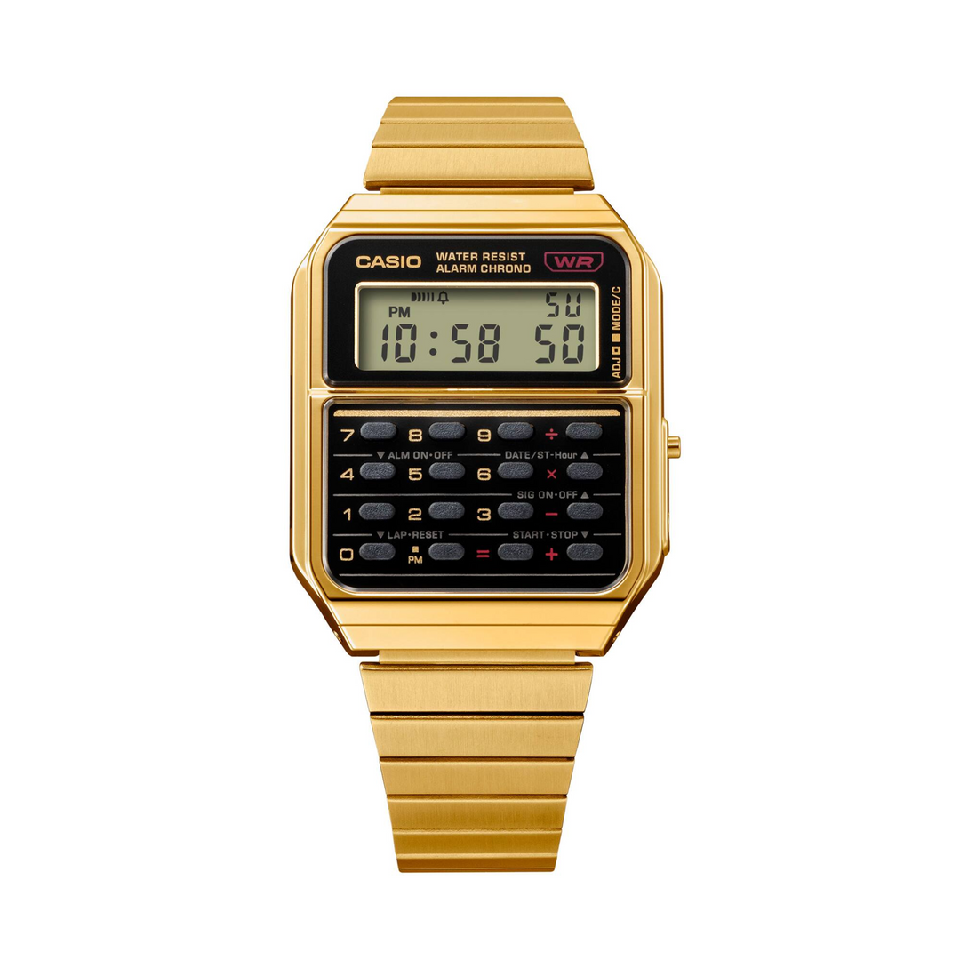 CASIO GENERAL CA-500WEG-1ADF DIGITAL CALCULATOR MEN WATCH