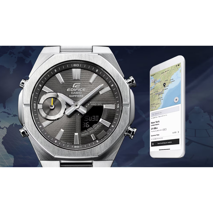 CASIO EDIFICE ECB-S10D-2ADF SMARTPHONE LINK MEN WATCH