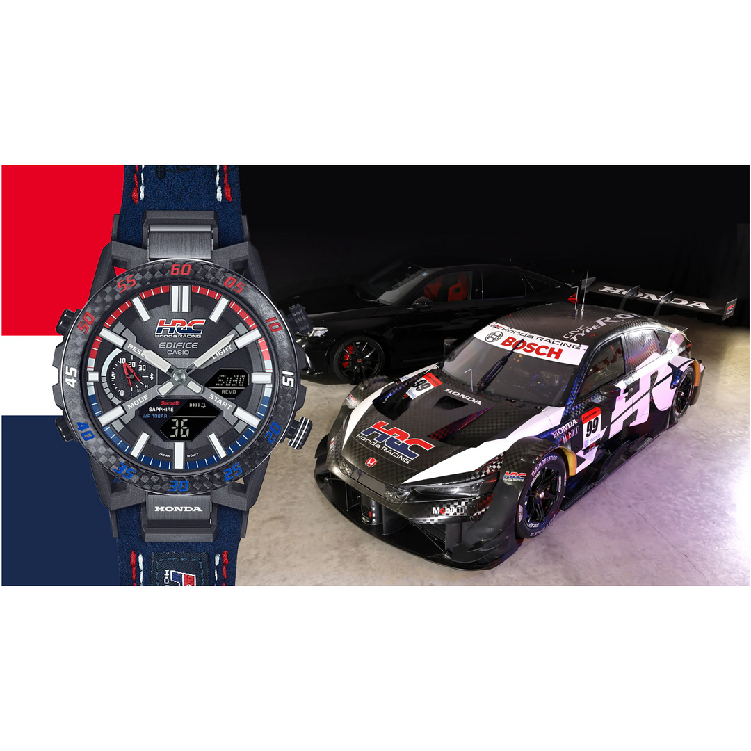 CASIO EDIFICE ECB-2000HR-1ADR SOSPENSIONE HONDA RACING LIMITED EDITION MEN WATCH