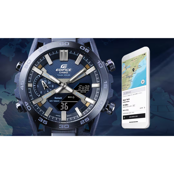 CASIO EDIFICE ECB-2000CB-2ADF SOSPENSIONE MEN WATCH