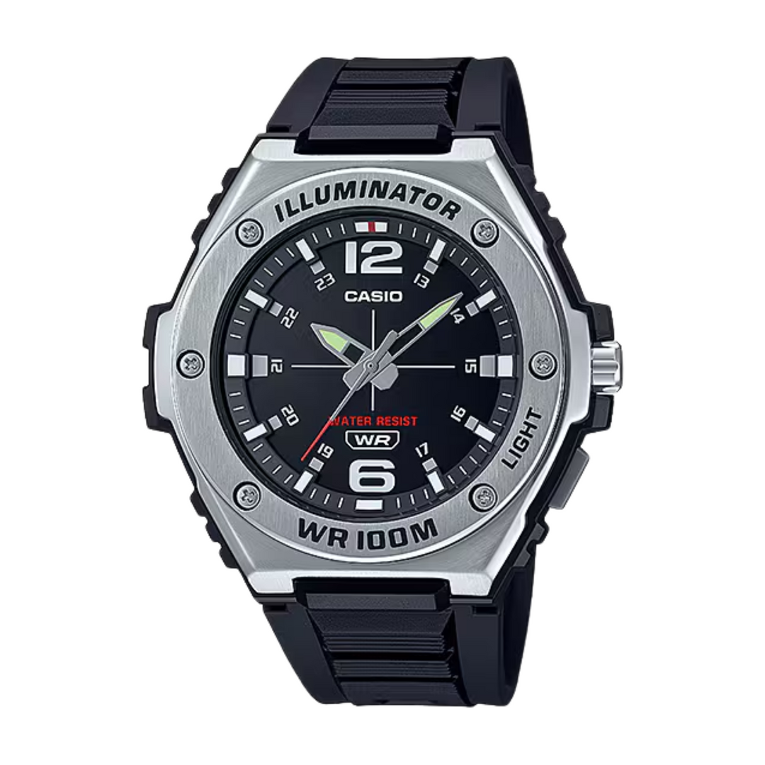 CASIO GENERAL MWA-100H-1AVDF ANALOG ILLUMINATOR MEN WATCH