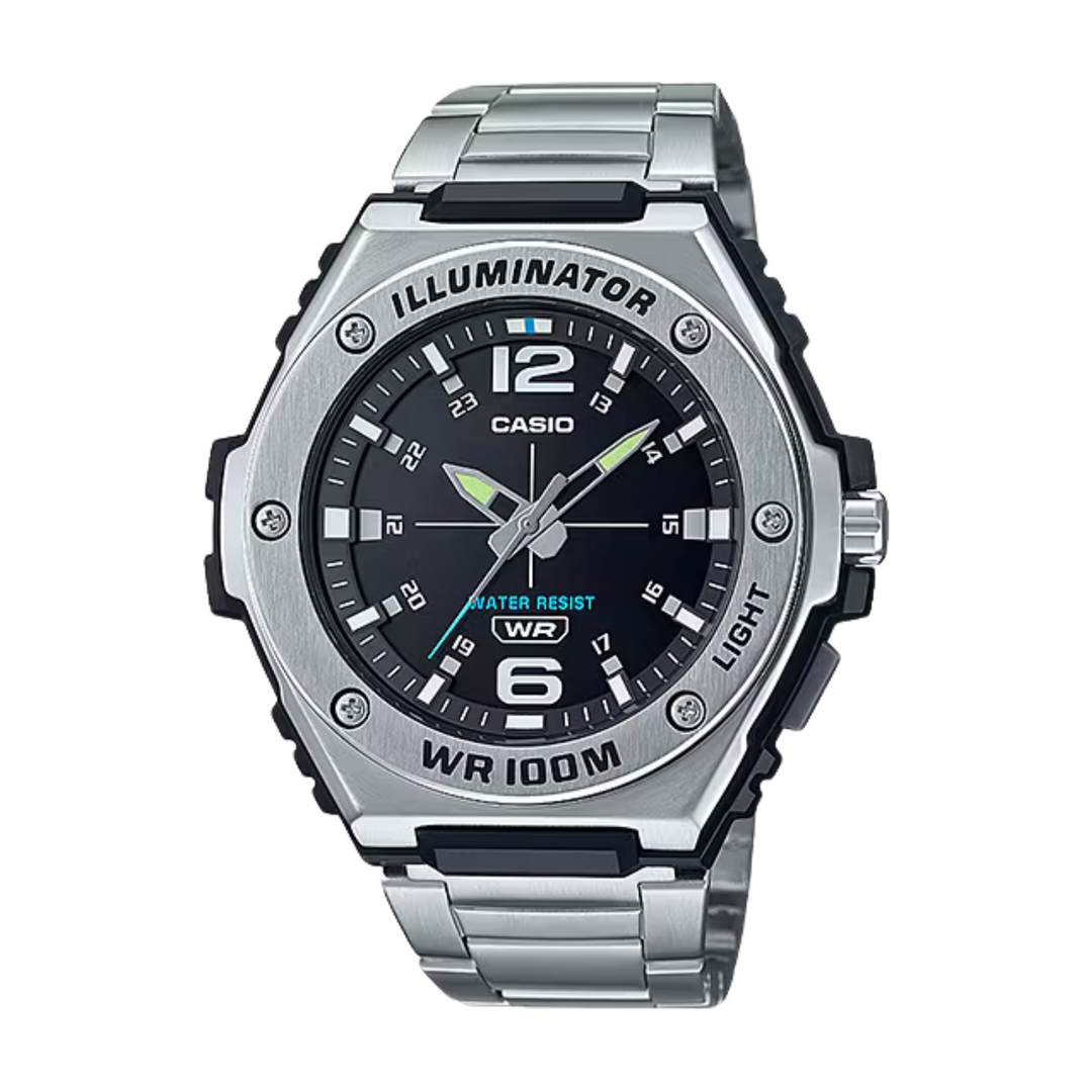 CASIO GENERAL MWA-100HD-1AVDF ANALOG ILLUMINATOR MEN WATCH