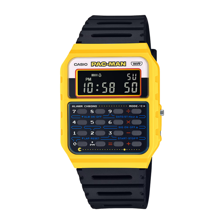 CASIO G-SHOCK PAC-MAN COLLABORATION STANDARD MEN WATCH CA-53WPC-1BDR