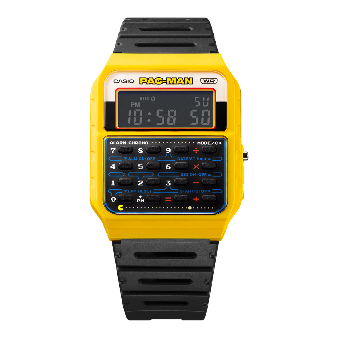 CASIO G-SHOCK PAC-MAN COLLABORATION STANDARD MEN WATCH CA-53WPC-1BDR