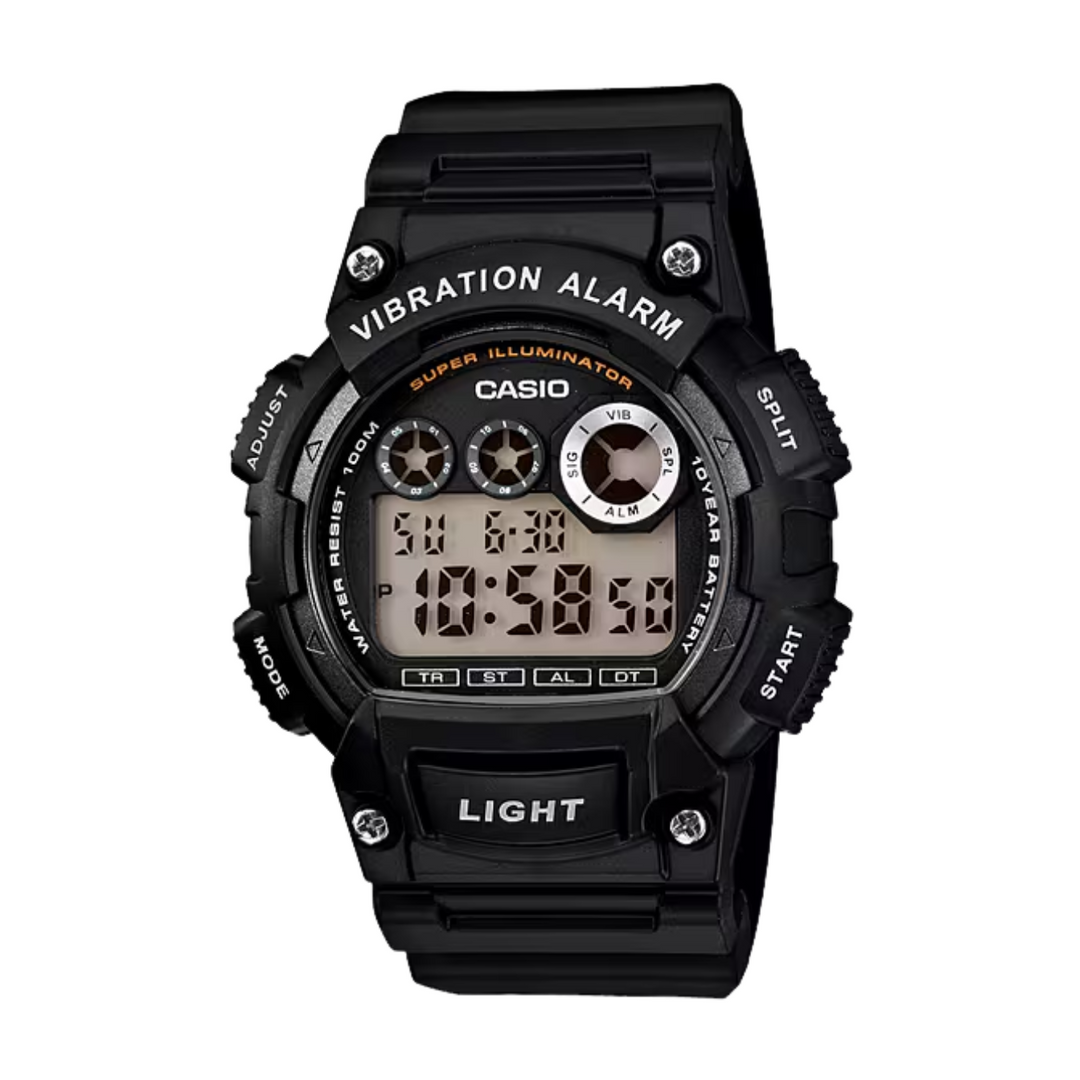 CASIO GENERAL W-735H-1AVDF DIGITAL BLACK MEN WATCH