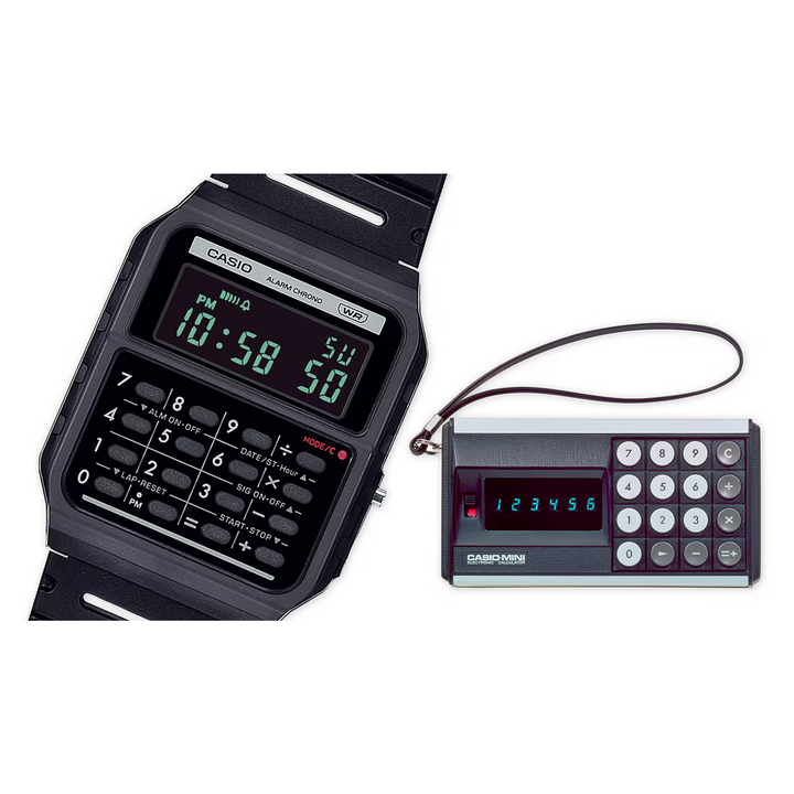 CASIO GENERAL CA-53WB-1BDF DIGITAL CALCULATOR MEN WATCH