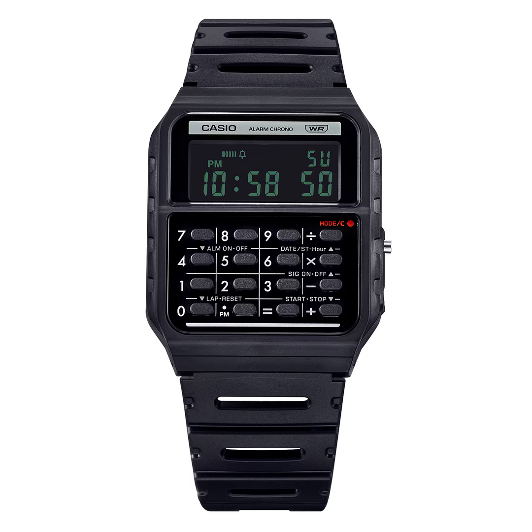 CASIO GENERAL CA-53WB-1BDF DIGITAL CALCULATOR MEN WATCH