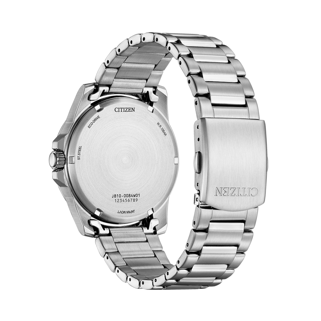 CITIZEN AW1810-85L ECO-DRIVE STAINLESS STEEL MEN WATCH