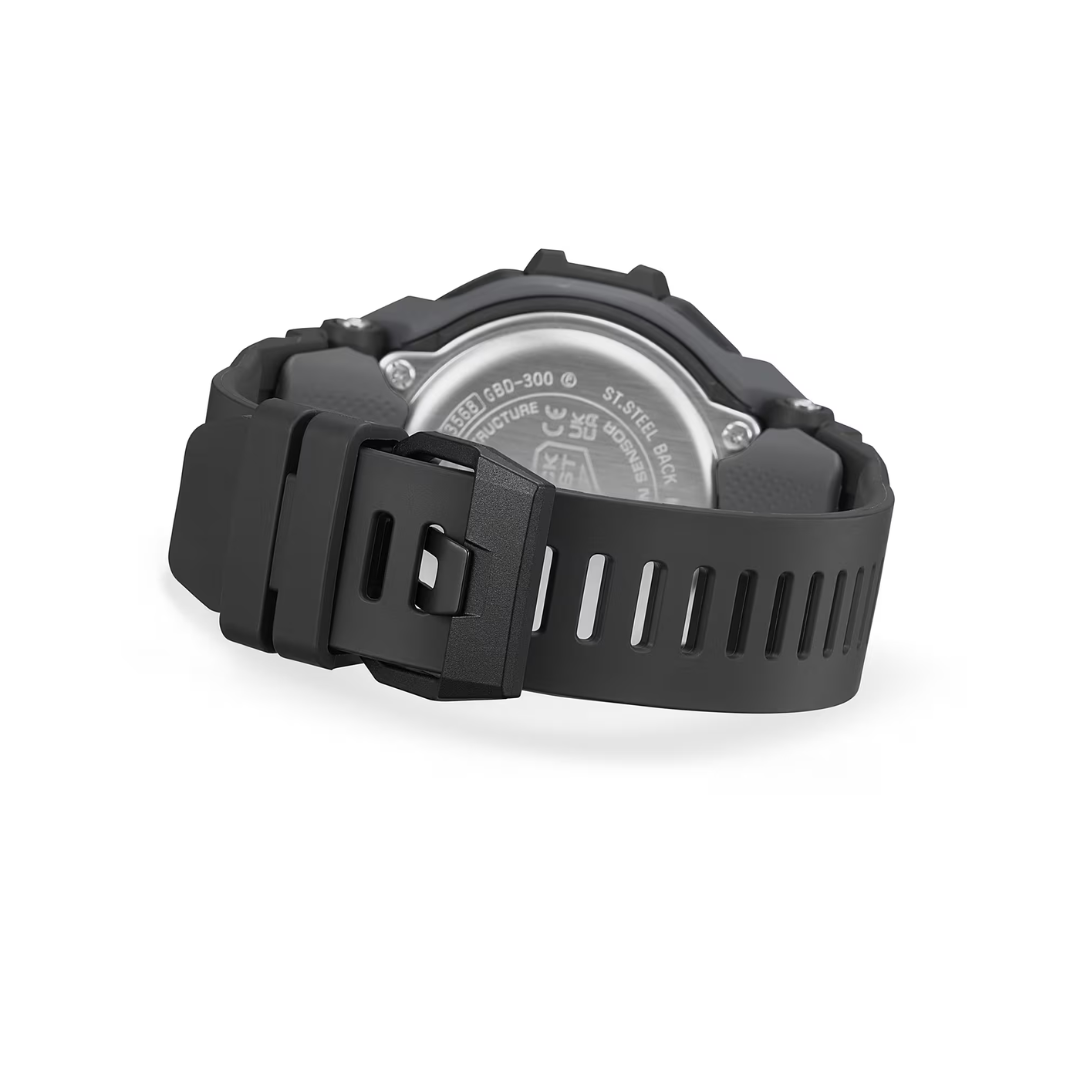 CASIO G-SHOCK G-SQUAD SPORTS GBD-300-1DR DIGITAL BLACK WATCH