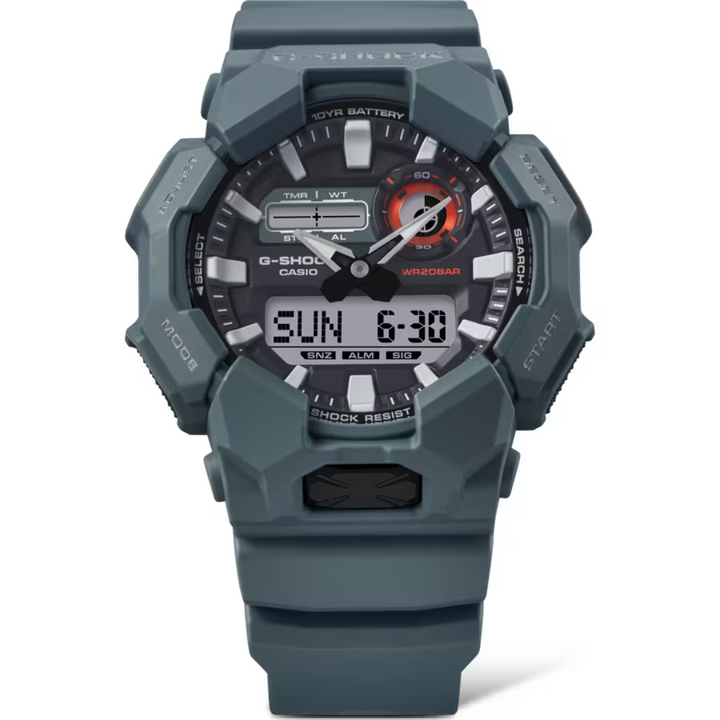 CASIO G-SHOCK GA-010-2ADR STANDARD ANALOG-DIGITAL BLUE WATCH