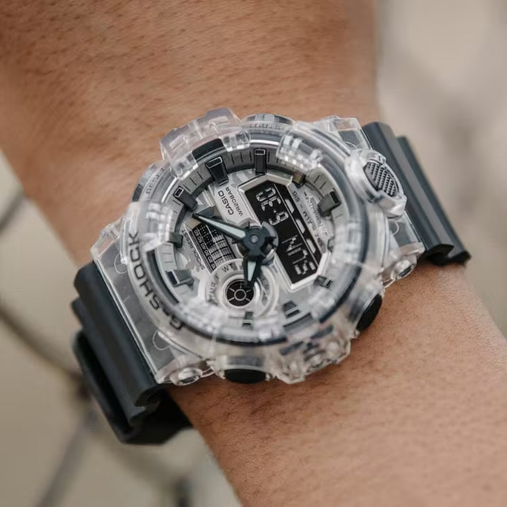 CASIO G-SHOCK GA-700SKC-1ADR SPECIAL COLOUR MODELS BLACK WATCH