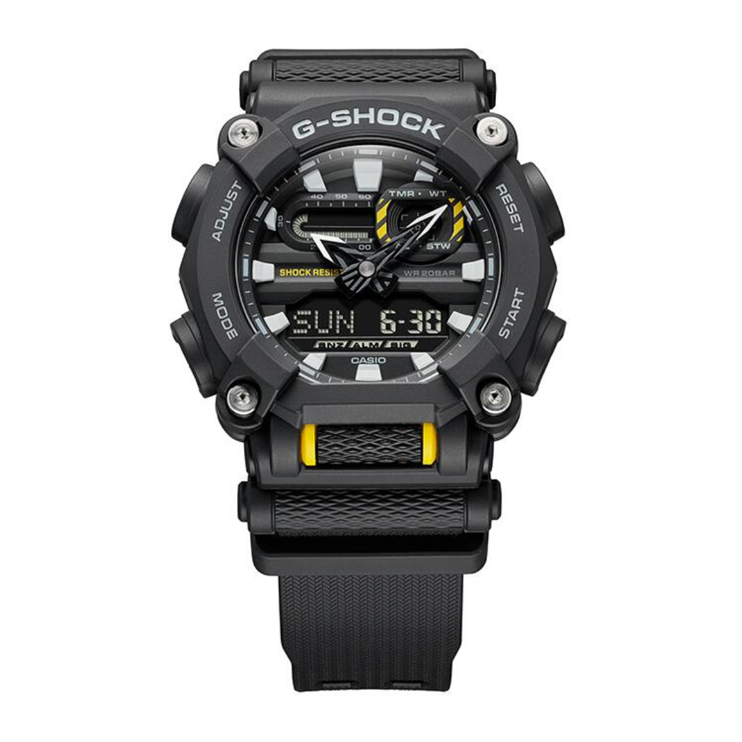 CASIO G-SHOCK PROJECT 900 GA-900-1ADR STANDARD ANALOG-DIGITAL BLACK WATCH