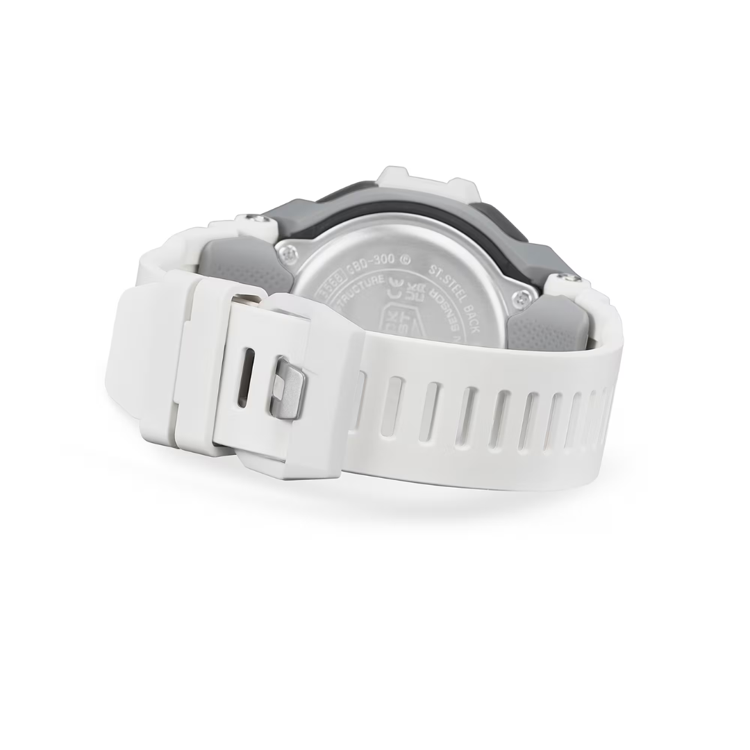 CASIO G-SHOCK G-SQUAD SPORTS GBD-300-7DR DIGITAL WHITE WATCH