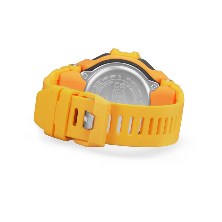 CASIO G-SHOCK G-SQUAD SPORTS GBD-300-9DR DIGITAL YELLOW WATCH