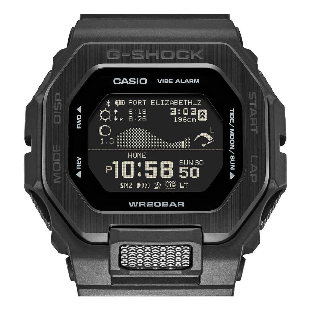 CASIO G-SHOCK SPORTS GBX-100NS-1DR DIGITAL BLACK WATCH