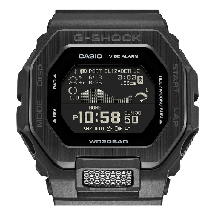 CASIO G-SHOCK SPORTS GBX-100NS-1DR DIGITAL BLACK WATCH