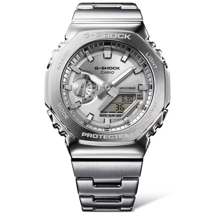 CASIO G-SHOCK G-STEEL GM-2110D-7ADR ANALOG-DIGITAL MEN WATCH