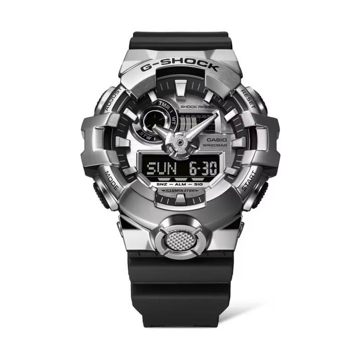 CASIO G-SHOCK G-STEEL GM-700-1ADR 700 SERIES ANALOG-DIGITAL MEN WATCH