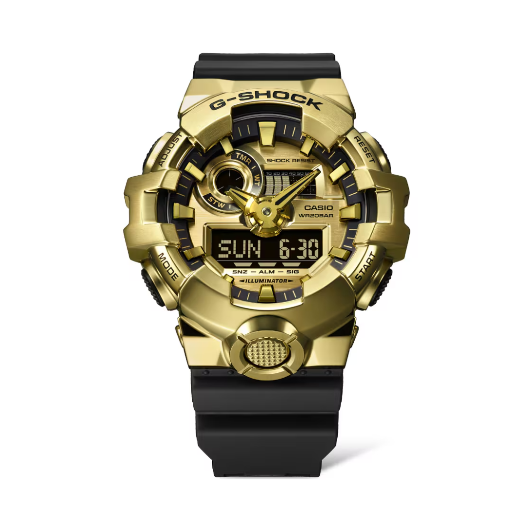 CASIO G-SHOCK G-STEEL GM-700G-9ADR 700 SERIES ANALOG-DIGITAL MEN WATCH