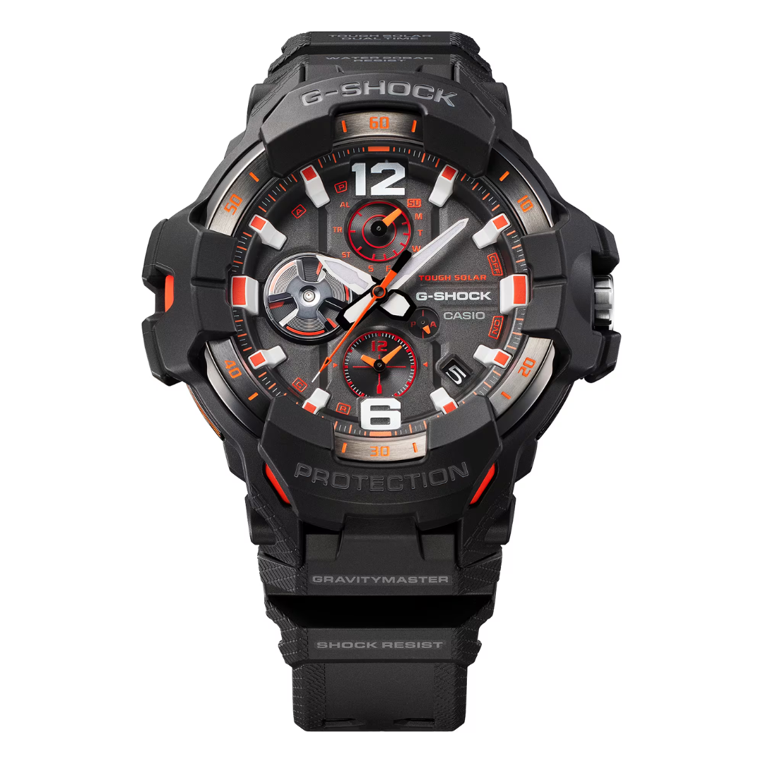 CASIO G-SHOCK GR-B300-1A4DR MASTER OF G ANALOG-DIGITAL BLACK WATCH