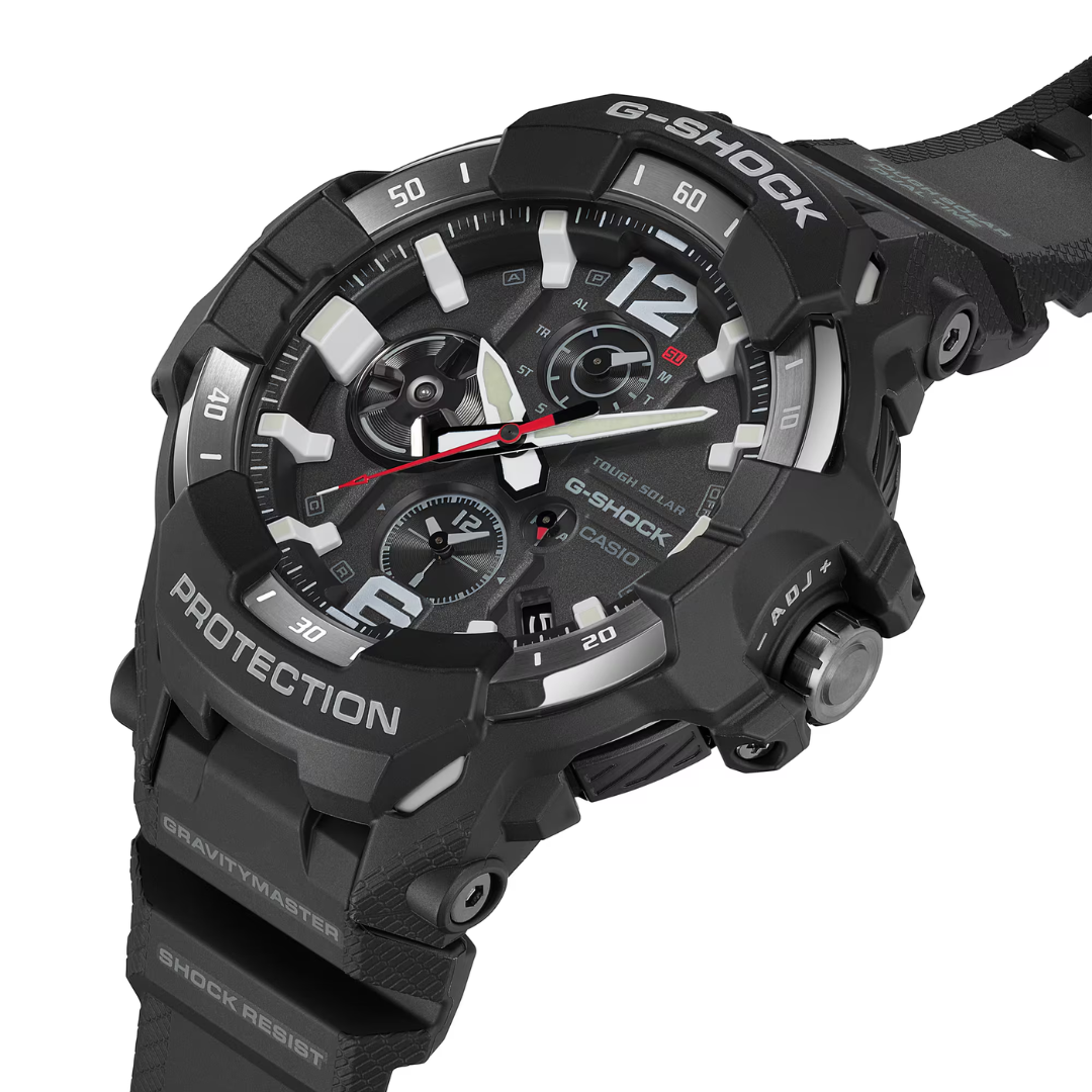 CASIO G-SHOCK GR-B300-1ADR MASTER OF G ANALOG-DIGITAL BLACK WATCH