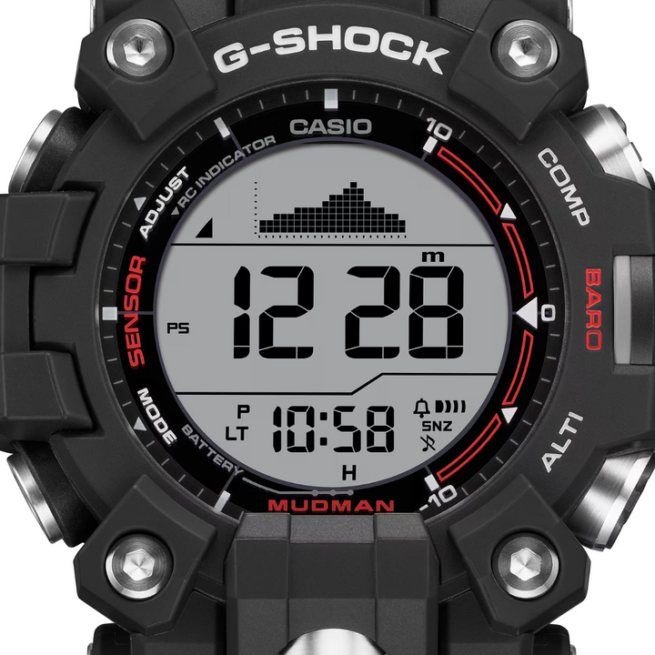 CASIO G-SHOCK GW-9500MEC-1DR MASTER OF G - LAND MUDMAN BLACK WATCH