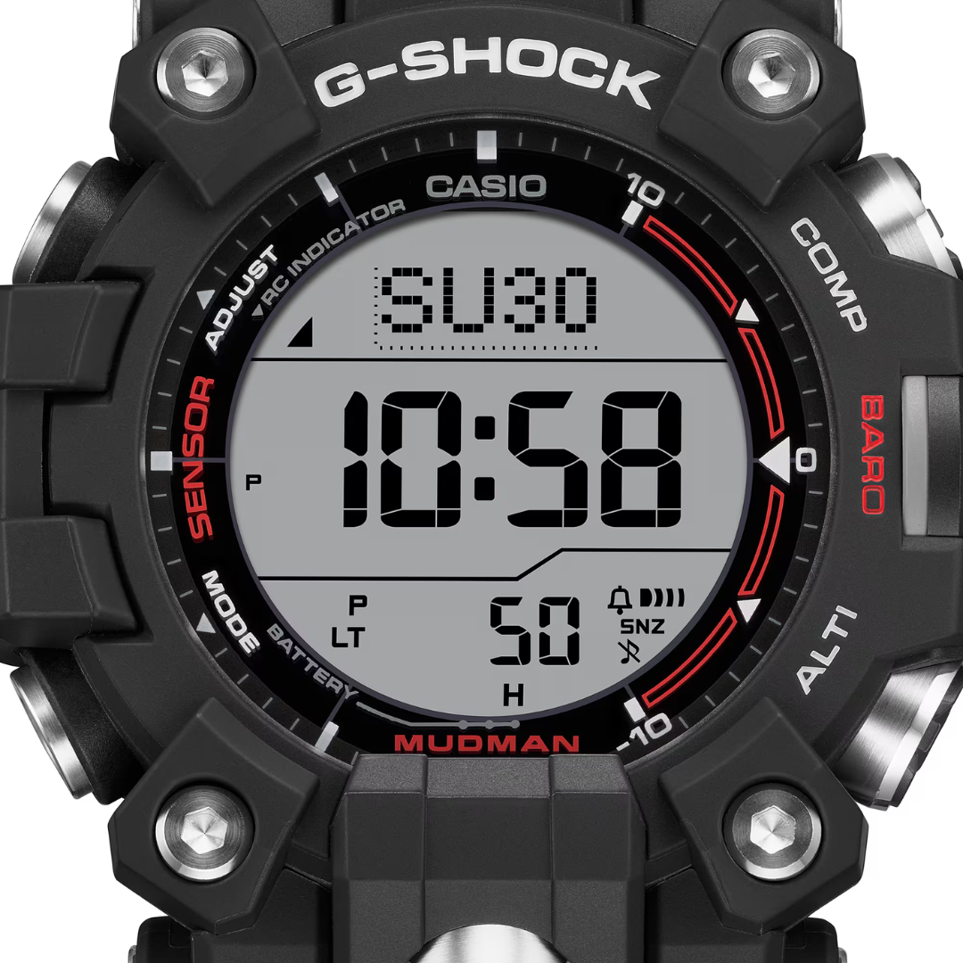 CASIO G-SHOCK GW-9500MEC-1DR MASTER OF G - LAND MUDMAN BLACK WATCH