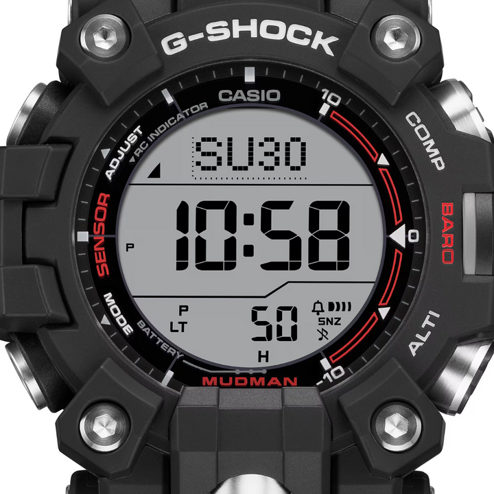 CASIO G-SHOCK GW-9500MEC-1DR MASTER OF G - LAND MUDMAN BLACK WATCH