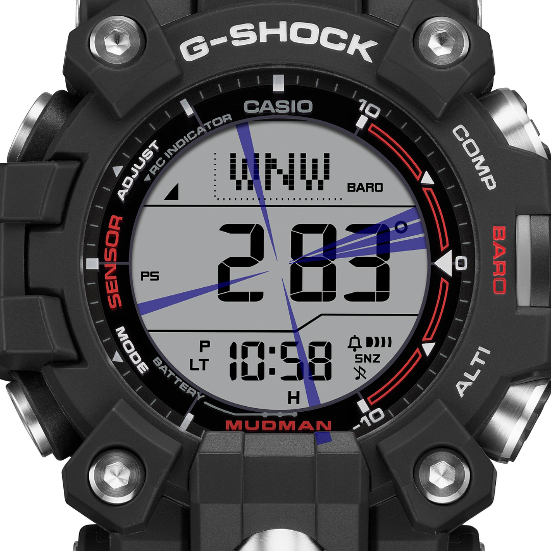 CASIO G-SHOCK GW-9500MEC-1DR MASTER OF G - LAND MUDMAN BLACK WATCH