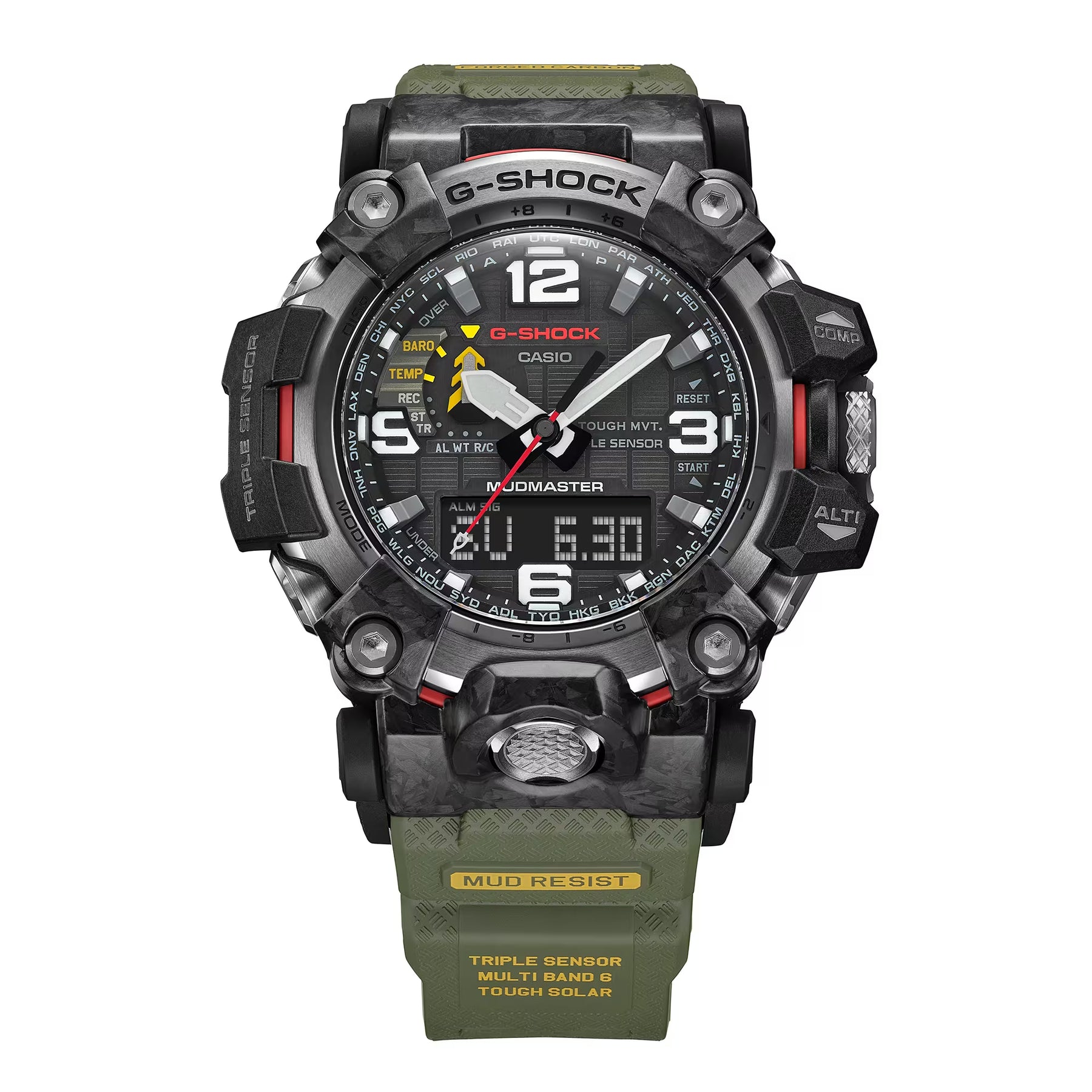 Casio g shock deals triple sensor watch