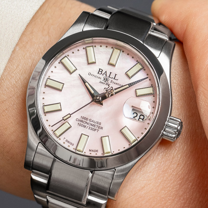 BALL ENGINEER III NL9616C-S1C-PK MARVELIGHT CHRONOMETER MEN WATCH