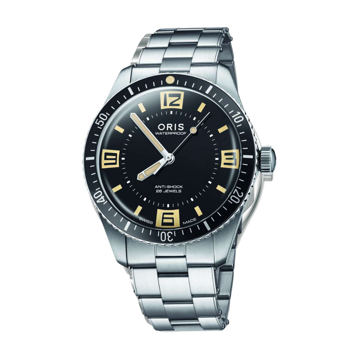 [PRE-ORDER] ORIS DIVERS SIXTY-FIVE 01 733 7772 4034-SET 60TH ANNIVERSARY EDITION MECHANICAL WATCH