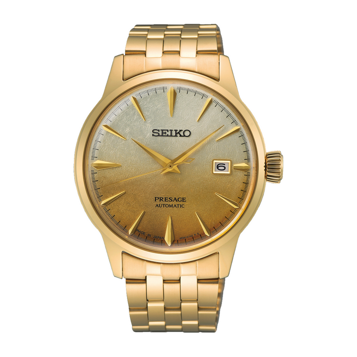 SEIKO PRESAGE SRPK46J1 COCKTAIL TIME "BEER JULEP" AUTOMATIC MEN WATCH