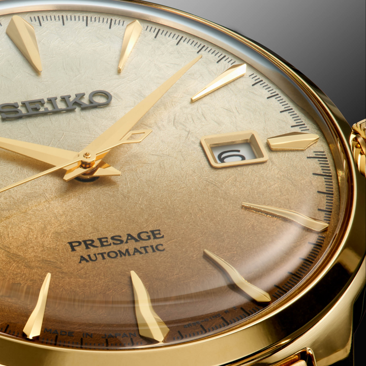 SEIKO PRESAGE SRPK46J1 COCKTAIL TIME "BEER JULEP" AUTOMATIC MEN WATCH