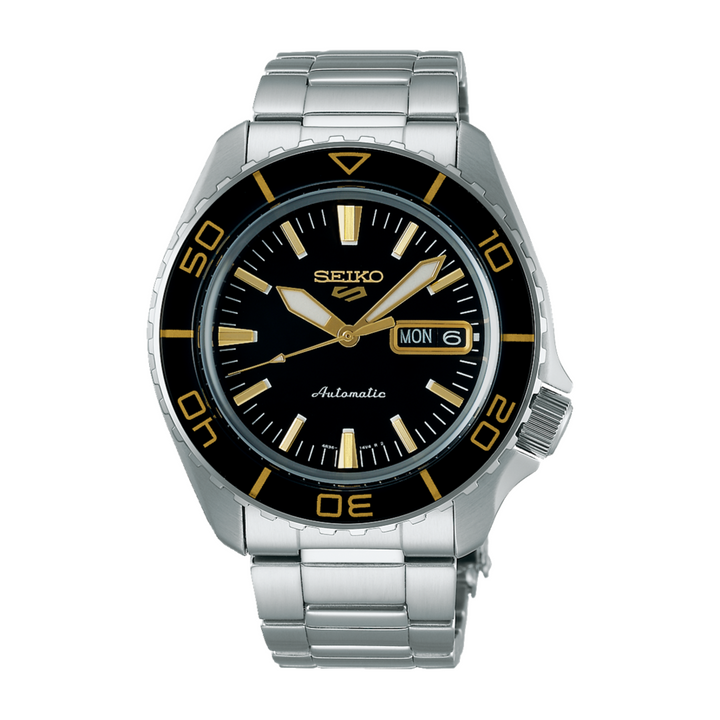 SEIKO 5 SPORTS SRPK99K1 BLACKTONE REDUX AUTOMATIC MEN WATCH