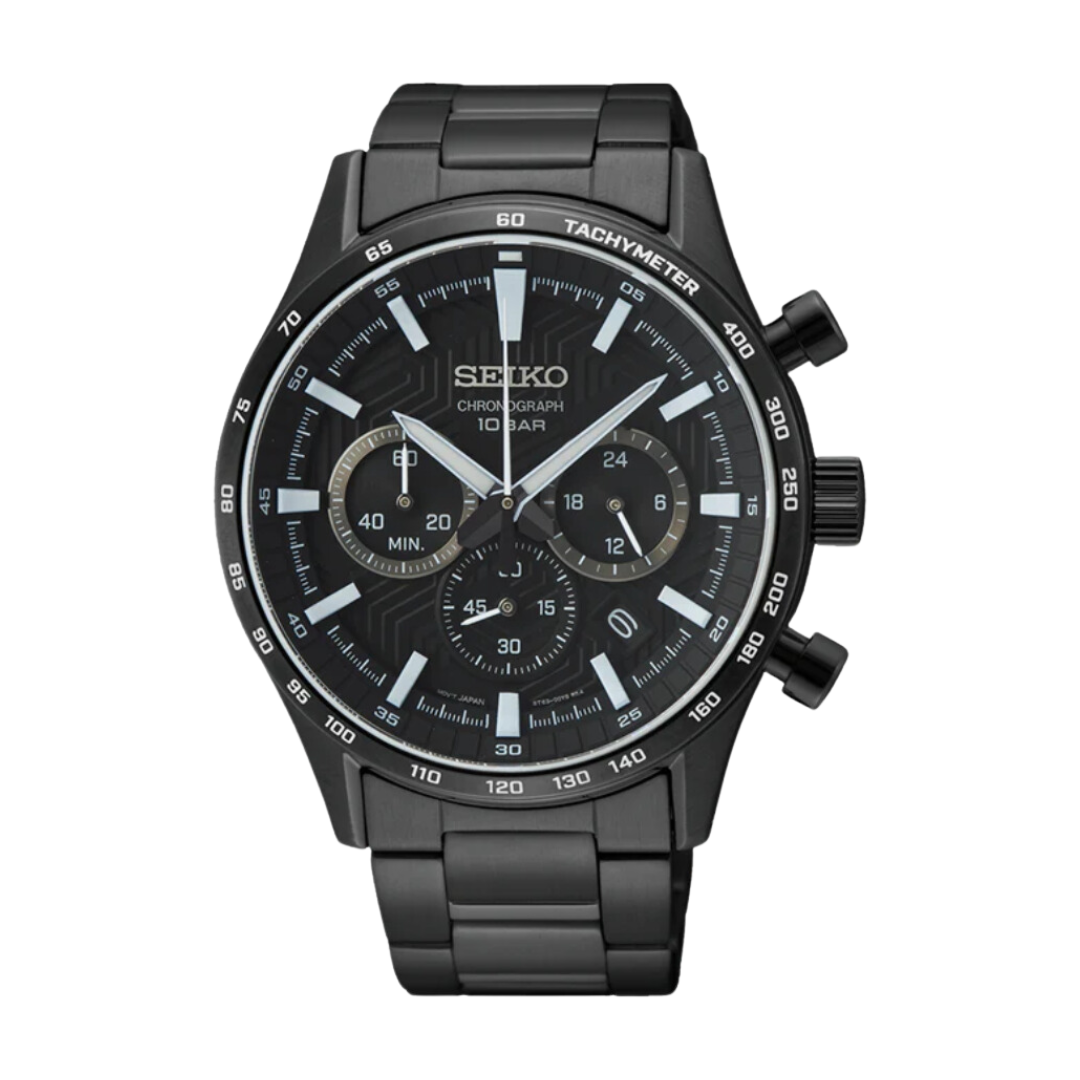 SEIKO CHRONOGRAPH SSB415P1 QUARTZ MEN WATCH